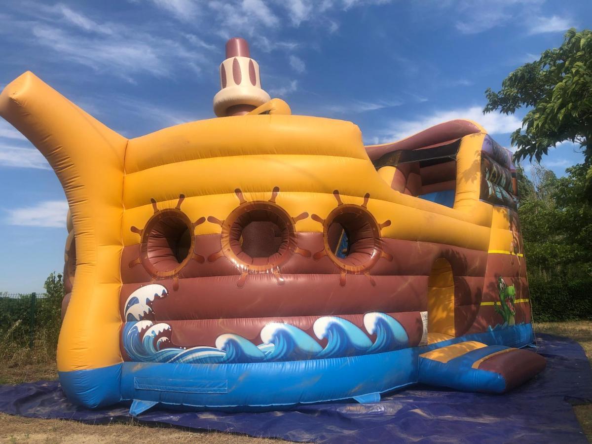 Camping Paradis Family Les Rives De L'Herault Жиньяк Экстерьер фото