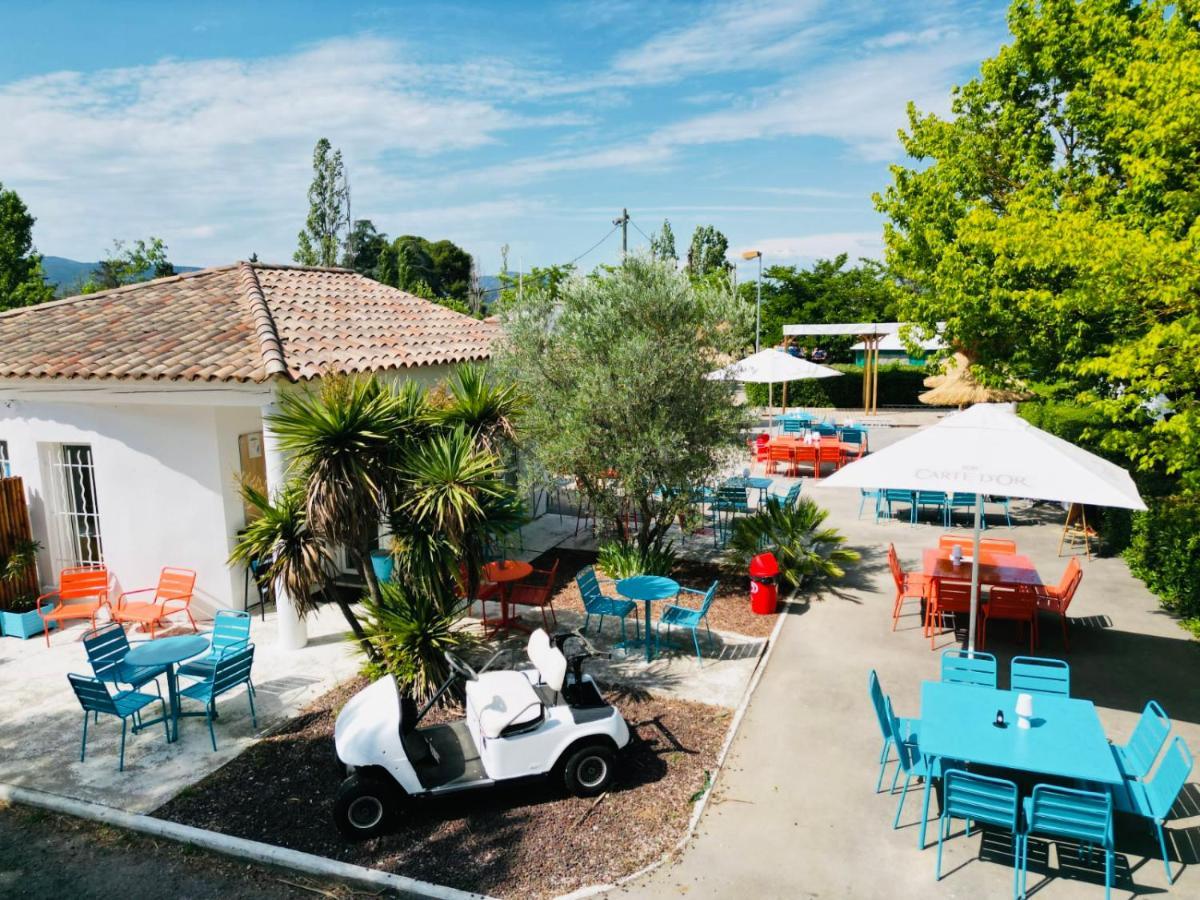 Camping Paradis Family Les Rives De L'Herault Жиньяк Экстерьер фото